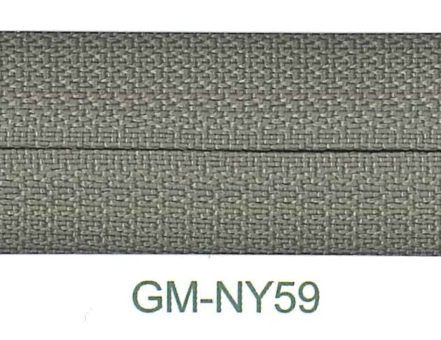 Nylon Zippers (Styles 41-72)